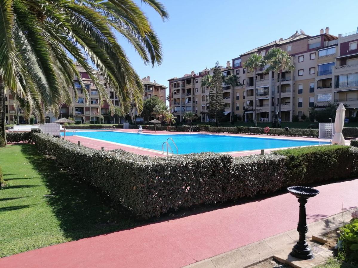 Apartamento Urbanizacion Alcaudon Isla Canela 1A Linea De Playa Apartman Kültér fotó